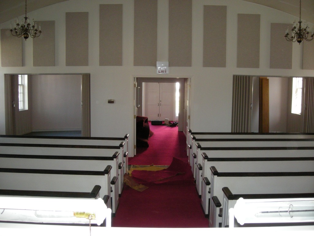 view from the pulpit